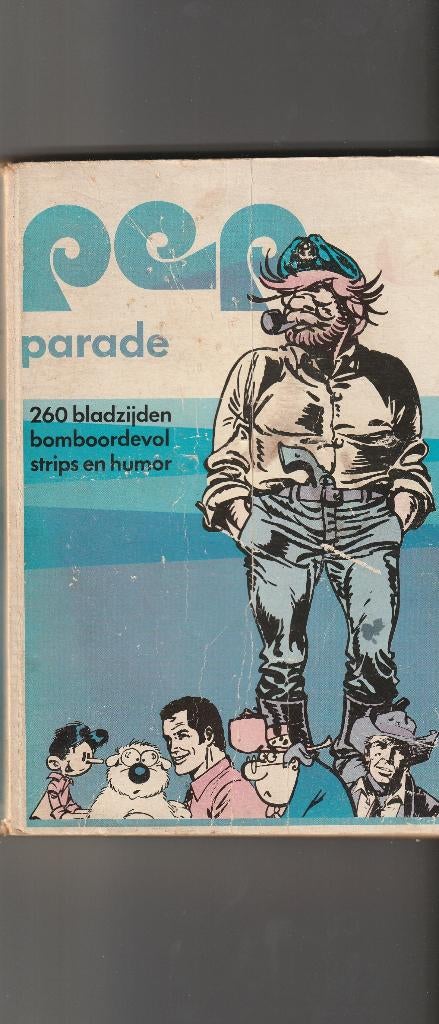 Pep parade nr. 8 260 Blz. 1973 Heel oud, Boeken, Eén stripboek, Ophalen of Verzenden, Gelezen
