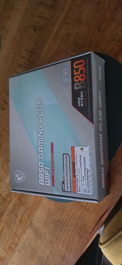 AMD Ryzen B850 Gaming Plus Wifi Moederbord, Ophalen, Nieuw, AMD, DDR5