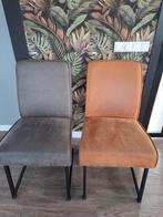 Stoelen 6 stuks, Huis en Inrichting, Stoelen, Ophalen, Overige materialen, Gebruikt, Grijs