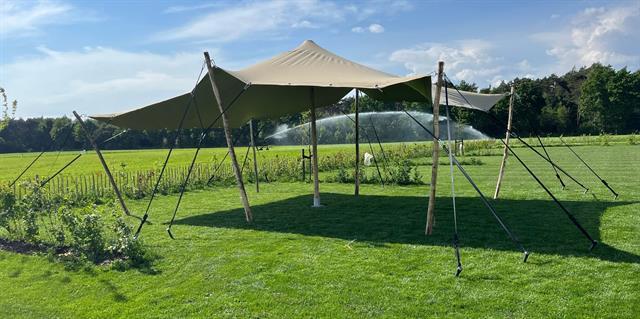 stretchtent 5 x 5 meter NIEUW, Niet ingevuld, Niet ingevuld, Niet ingevuld