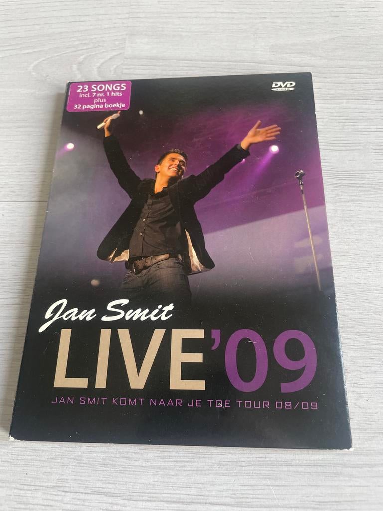 Jan Smit Live '09 DVD, Alle leeftijden, Ophalen of Verzenden, Gebruikt, Muziek en Concerten
