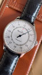 Meistersinger Perigraph - Uniek Eenwijzerhorloge, Overige merken, Leer, Staal, Polshorloge