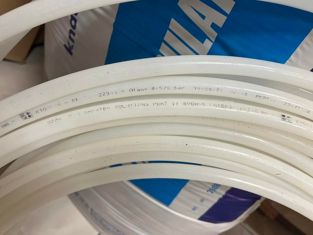 Vloerverwarmingsbuis circa 40 meter PE RT 16x2mm, Ophalen, Overige materialen, 6 meter of meer, Overige typen