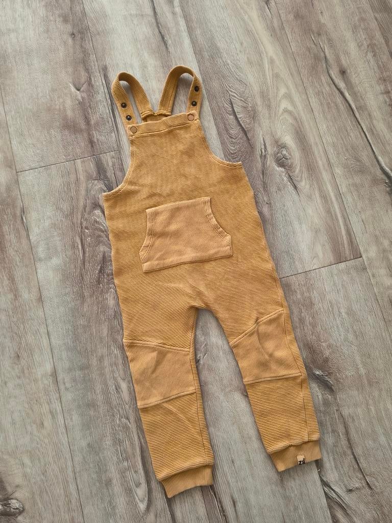 Prachtige okergele rib salopette van Z8, tuinbroek geel, 92., Broek, Z8, Ophalen of Verzenden, Onb