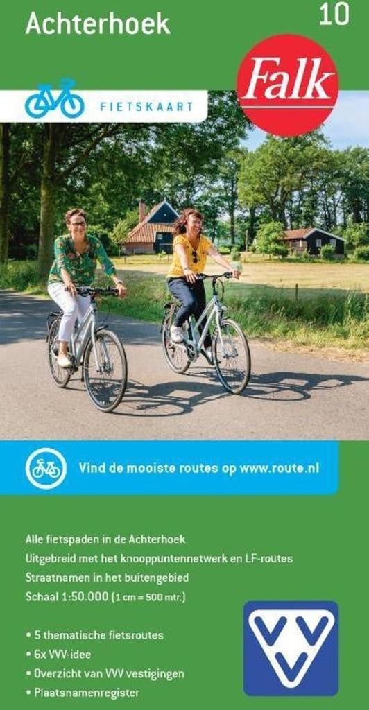 Fietskaart met Fietsknooppunten, Boeken, Atlassen en Landkaarten, Ophalen of Verzenden, Zo goed als nieuw, Nederland, 2000 tot heden