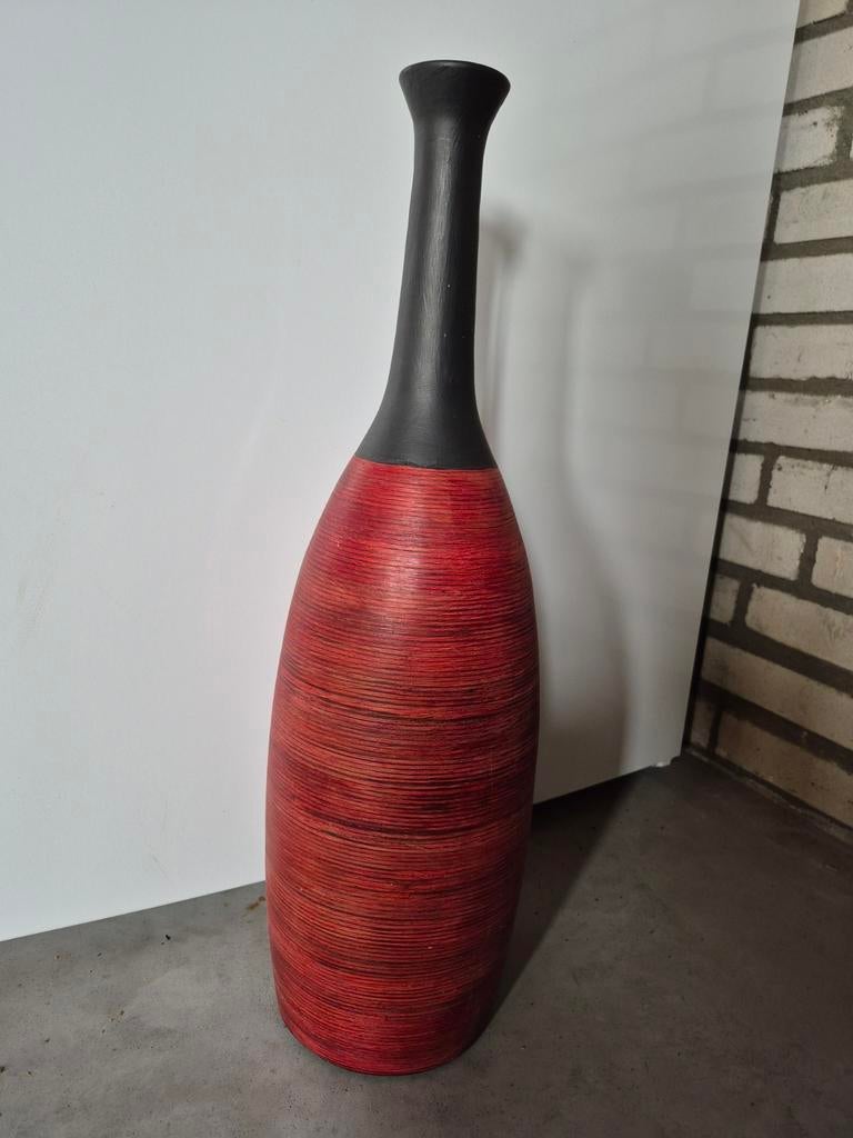 Vaas hoog keramiek 59 cm, Huis en Inrichting, Woonaccessoires | Vazen, Ophalen
