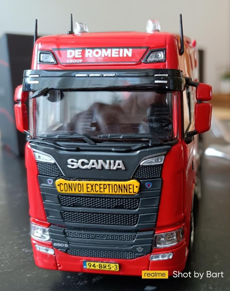 SCANIA NEXT GEN 4AS ZWAARTRANSPORT TREKKER ROMIJN IMC, Ophalen of Verzenden, Nieuw, Bus of Vrachtwagen, Overige merken