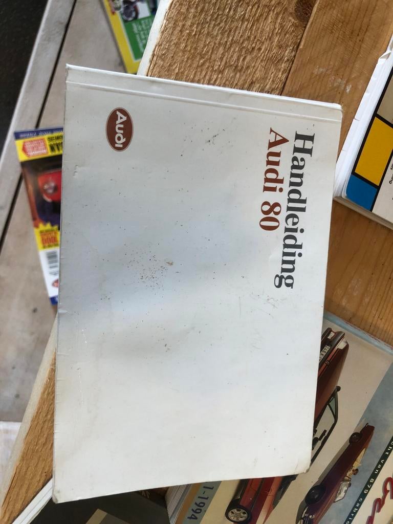 Handleiding Audi 80 - Origineel instructieboekje, Boeken, Auto's | Boeken, Ophalen of Verzenden, Gelezen, Audi