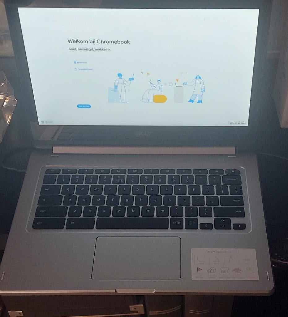 Acer Chromebook R13 (CB5-312T), 4 GB of minder, 13 inch, Touchscreen, Ophalen of Verzenden