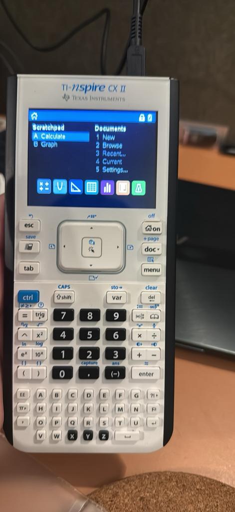 ti nspire cx II, Diversen, Rekenmachines, Ophalen of Verzenden, Zo goed als nieuw