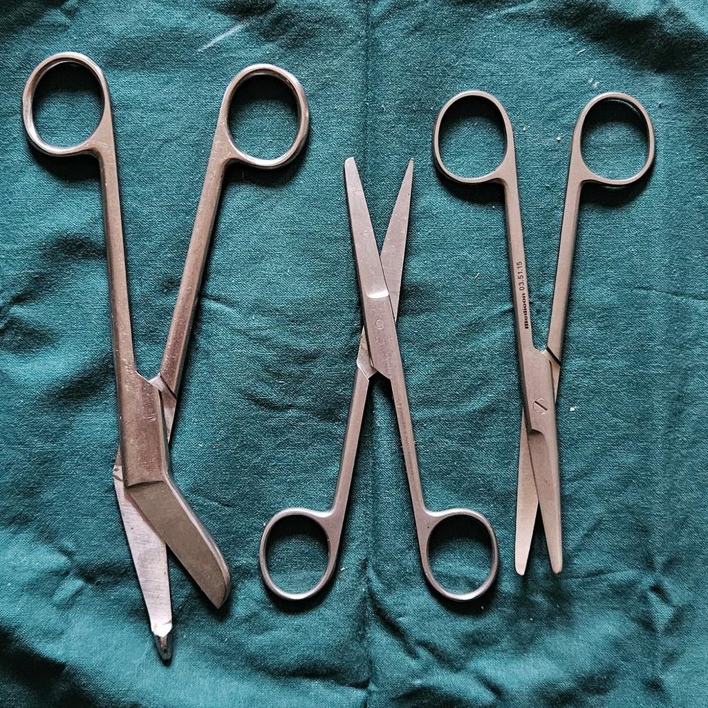 Professionele chirurgische scharen set (Duits), Ophalen of Verzenden