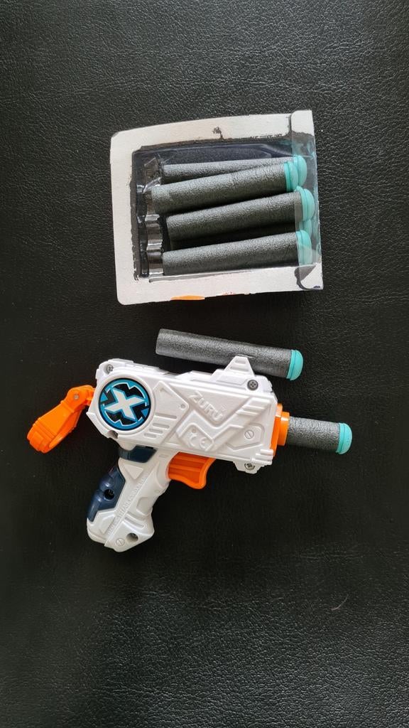 3 stuks mini nerf pistool Xshot inclusief pijltjes, Ophalen of Verzenden, Zo goed als nieuw