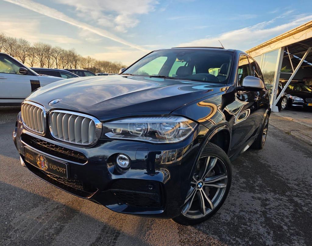 BMW X5 M50D 381PK PANORAMA AUT ORIGINAL M! M50D!, Auto's, BMW, Automaat, 15 km/l, 2993 cc, Blauw