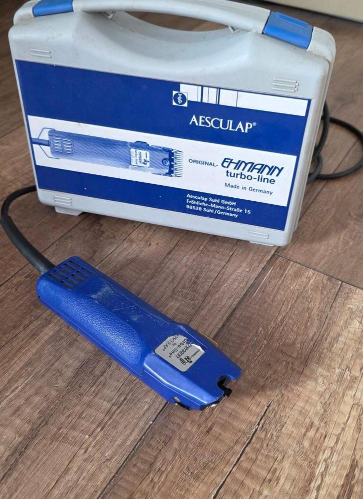 Aesculap Ehmann Turbo-Line Dieren / Honden Tondeuse, Dieren en Toebehoren, Honden-accessoires, Gebruikt, Ophalen of Verzenden