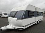 Hobby Prestige 620 CL 2019, Caravans en Kamperen, Caravans, Schokbreker, Rondzit, Hobby, Overige typen
