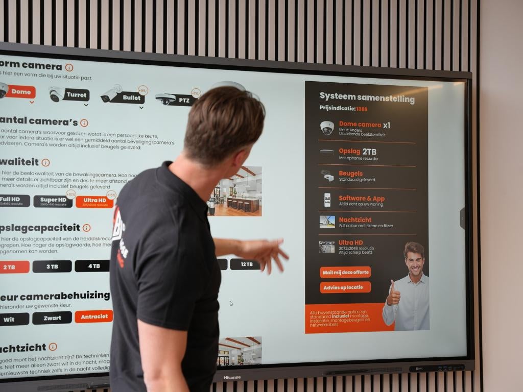 CameraBeveiliging incl. installatie.| Vrijblijvende offerte, Installatie alarmsystemen
