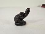 Netsuke #7 kikker, hout, Japan, begin 20e eeuw, Ophalen of Verzenden