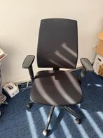 Zwarte Bureaustoel - Comfortabel en Verstelbaar, Ophalen, Gebruikt, Zwart, Bureaustoel