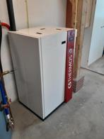 Gebruikte Pellet kachel ( biomassa cv ketel), Huis en Inrichting, Kachels, Ophalen, Overige brandstoffen, Zo goed als nieuw, Pelletkachel