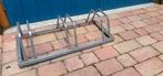 Fietsenrek RVS voor 3 fietsen, Ophalen, Gebruikt