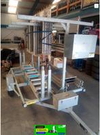 Gezocht , aanhanger met steiger erop +- 8 meter, Ophalen of Verzenden, Zo goed als nieuw, 5 meter of hoger