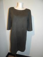 Irie Wash suedine look stretch jurk kaki donker groen L, Irie wash, Verzenden, Maat 42/44 (L), Zo goed als nieuw