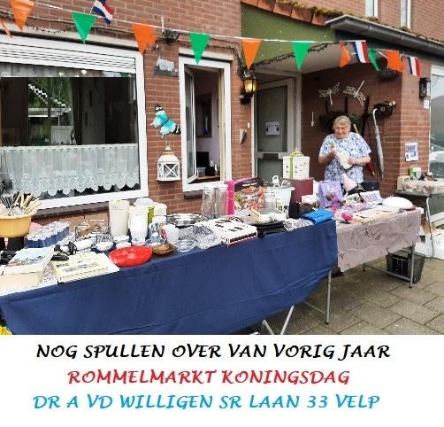 koningsmarkt, Ophalen, Gebruikt, Meerkleurig, Overige materialen