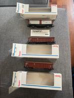 Marklin 4726(2) en 4633 DB wagons, Wisselstroom, Wagon, Ophalen of Verzenden, Zo goed als nieuw