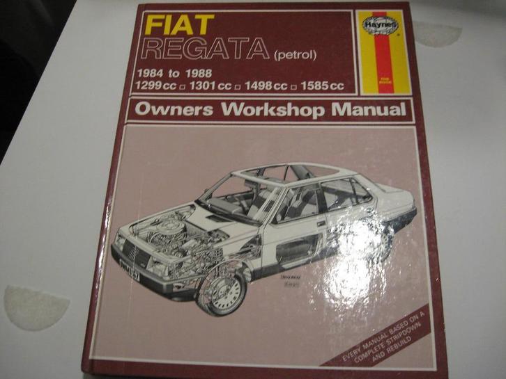 VRAAGBAAK, HAYES FIAT regata (, Auto diversen, Handleidingen en Instructieboekjes, Ophalen of Verzenden