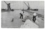 AK Zuiderzeewerken - Aanleg van de Dijk, Verzenden, 1940 tot 1960, Ongelopen, Ambachten of Beroep