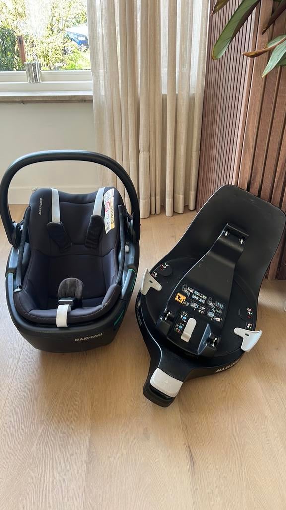 Maxi cosi coral 360 + familyfix 360, Kinderen en Baby's, Autostoeltjes, Ophalen, Zo goed als nieuw, Maxi-Cosi, Isofix