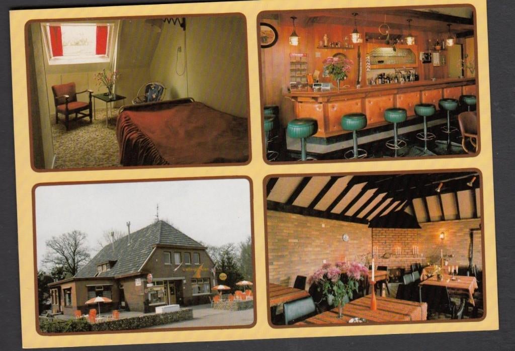 Anderen Café Rest. Pension De Dambaern + Interieur 1980, Verzenden, 1980 tot heden, Ongelopen, Drenthe