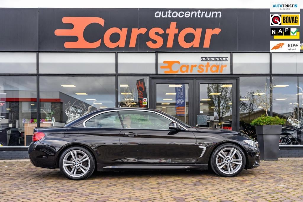 BMW 4-serie Cabrio 430i Centennial High Executive|Leer|Navi|, Auto's, Automaat, Achterwielaandrijving, Gebruikt, Euro 6