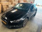 Volkswagen Scirocco 1.4 TSI 2009 Zwart VANDALISME SCHADE, Auto's, Volkswagen, Voorwielaandrijving, 4 cilinders, 4 stoelen, 1219 kg