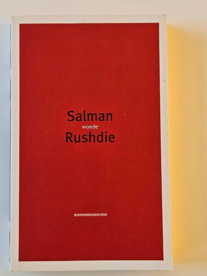 Woede - Salman Rushdie - Boekenweekgeschenk, Boeken, Boekenweekgeschenken, Zo goed als nieuw, Ophalen of Verzenden