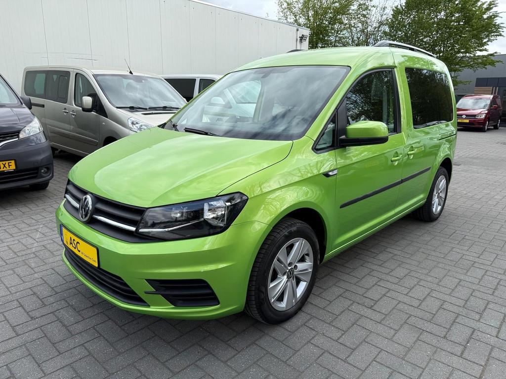 Volkswagen Caddy TSI Trendline - Rolstoelauto 3+1 - Bodemver, Voorwielaandrijving, Gebruikt, Overige modellen, 4 stoelen