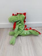 Knuffel handpop Ikea draak dragon laskig L1683, Ophalen of Verzenden, Zo goed als nieuw, Overige typen