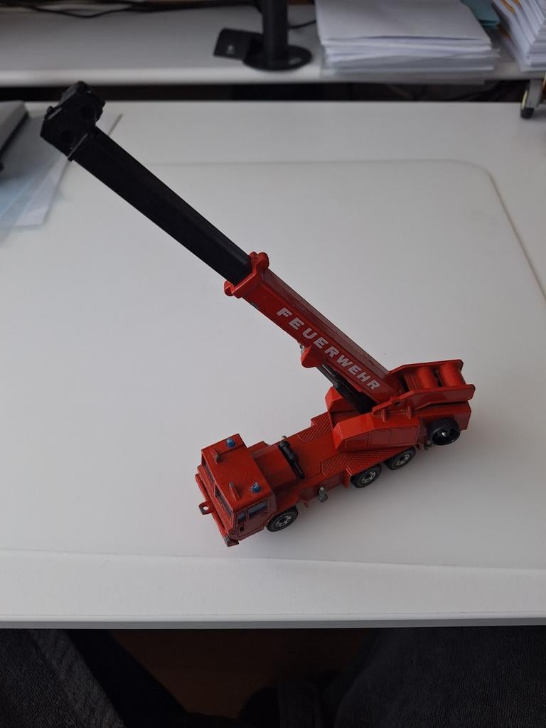 SIKU brandweerwagen, Ophalen