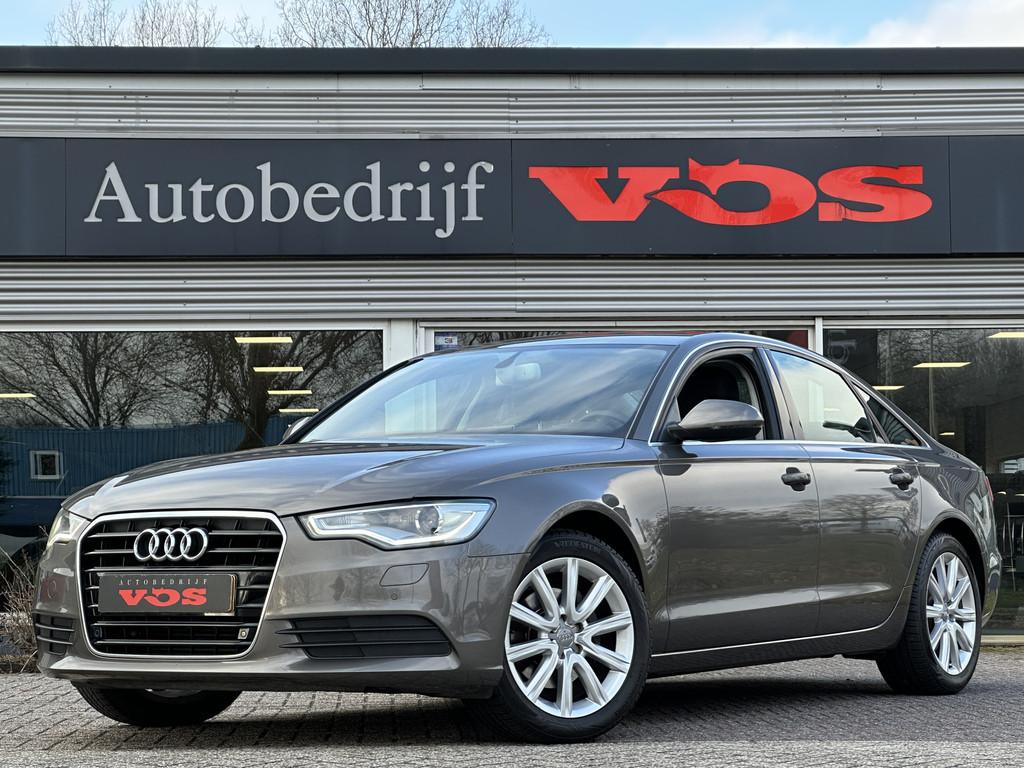 Audi A6 Limousine 2.0 TFSI Business Edition | Navi | Cruise, Auto's, Audi, Euro 5, Stof, Gebruikt, Zwart