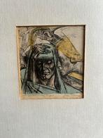 Jan Toorop - De Inspirerende Engel (1920) - Ets/Litho, Ophalen of Verzenden