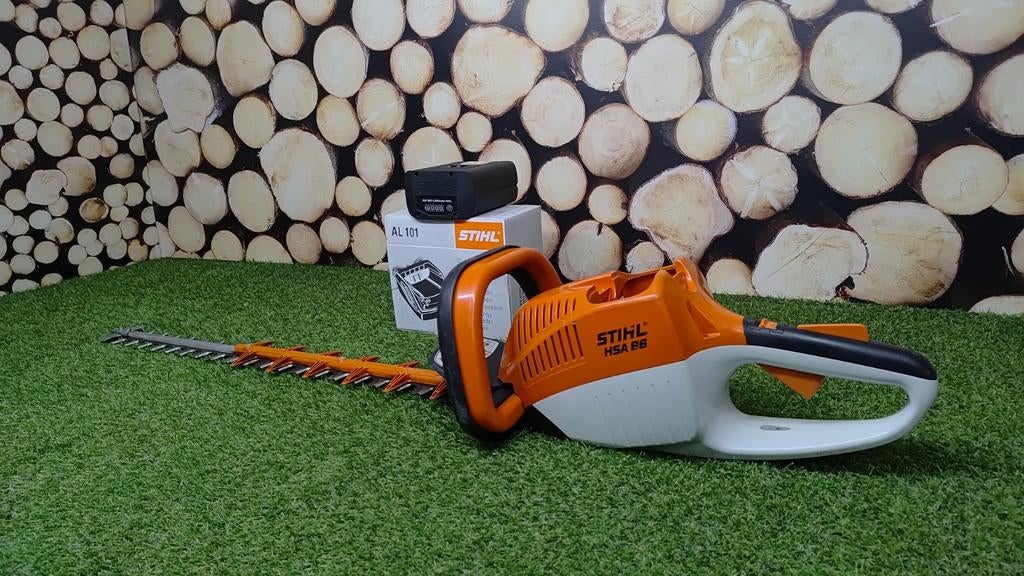 ZEER NETTE Stihl HSA 86 Accu Heggenschaar 62CM - SET, Ophalen of Verzenden, Zo goed als nieuw, Accu, Stihl