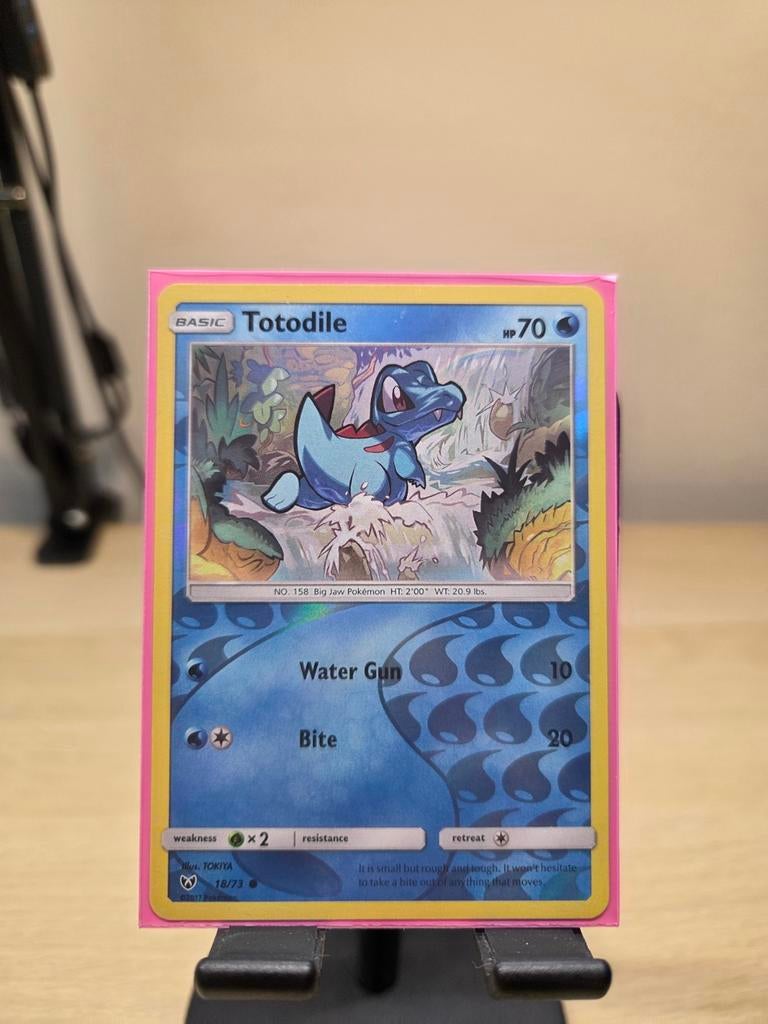 Totodille (18/73), Ophalen of Verzenden, Zo goed als nieuw, Losse kaart, Foil