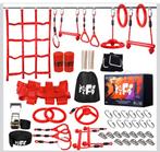 Ninja warrior hindernisbaan (kids) met slackline, Ophalen of Verzenden, Zo goed als nieuw