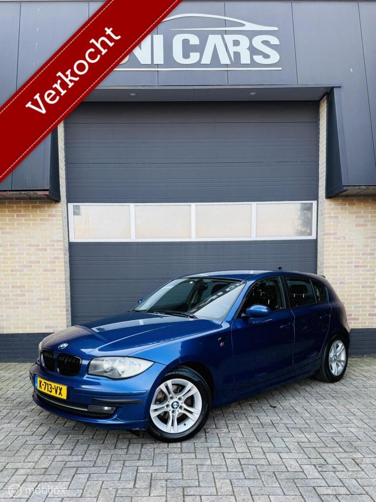 BMW 1-serie 116i high Executive |Sport|Airco|Nieuwe APK, 1-Serie, Gebruikt, Zwart, 4 cilinders