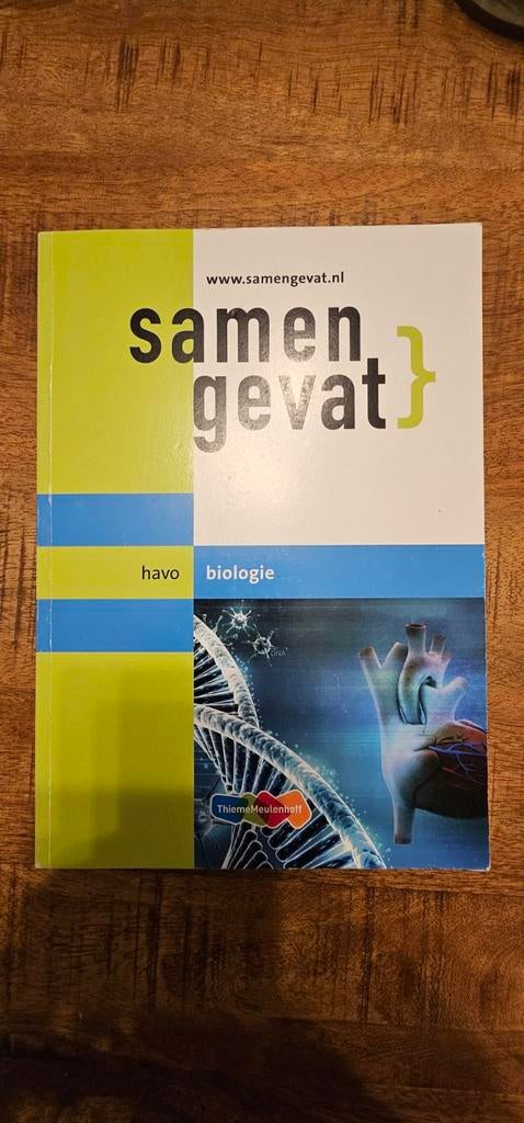Samengevat Biologie HAVO - ThiemoMeulenhoff, Boeken, Gelezen, ThiemoMeulenhoff, Biologie, HAVO