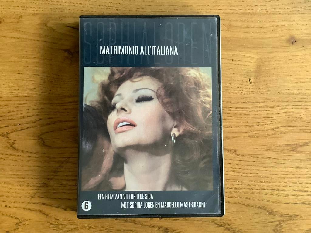 Matrimonio all'italiana - Sophia Loren, Vittorio de Sica., Cd's en Dvd's, Vanaf 6 jaar, Ophalen of Verzenden, Gebruikt, Drama