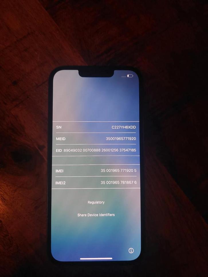 Iphone 13, Telecommunicatie, Mobiele telefoons | Apple iPhone, Gebruikt, 128 GB, Zonder abonnement, iPhone 13, Groen, Ophalen