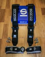 Sparco FIA H4 4-punts gordel Blauw zwart rood, Auto diversen, Tuning en Styling, Ophalen of Verzenden