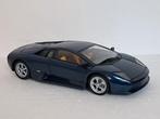 Lamborghini Murcielago D. Blauw 1/18 Hot Wheels uniek, Ophalen of Verzenden, Gebruikt, Auto, Hot Wheels
