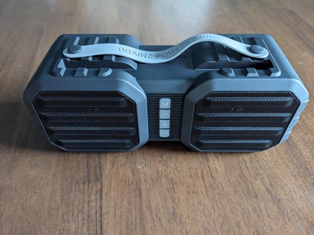 BRAINZ Power Cube Speaker - Bluetooth - Zwart, Audio, Tv en Foto, Luidsprekers, Overige merken, Overige typen, Nieuw, Ophalen of Verzenden